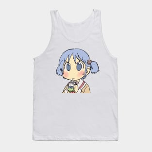 I draw that picture of mio drinking milk carton / funny nichijou face meme Tank Top